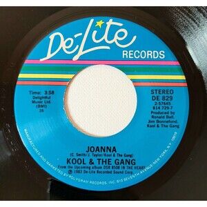 Kool & The Gang 45 RPM - Joanna / Place For Us - De-Lite M- Soul